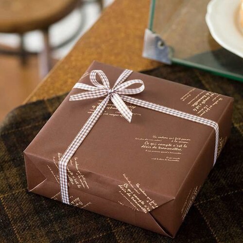 BKF包装紙/ブラウン−1 50枚×2