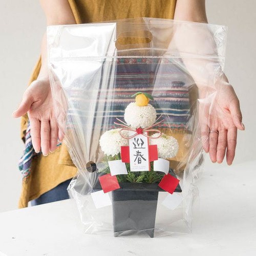 NEW無地クリアスタンドバッグ−S 30枚×3