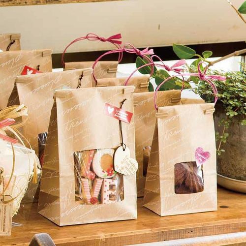 NF窓付角底袋/ワイヤー付−9 50枚