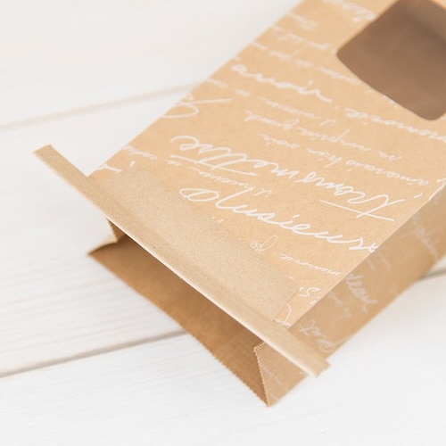 NF窓付角底袋/ワイヤー付−9 50枚