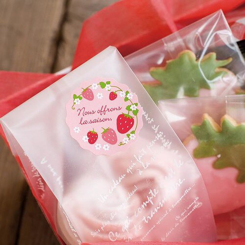 いちごシール−1 60枚×10