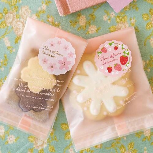 いちごシール−1 60枚×10