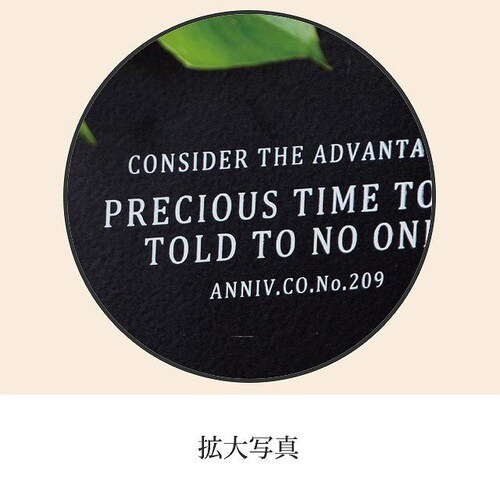 インダストリアルブリキポット−M/ブラック 6個