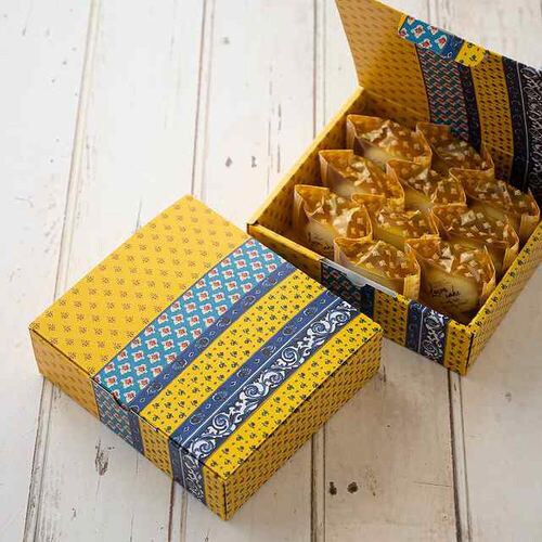 ウ゛ィンテージファブリックボックス/エテ−M10枚