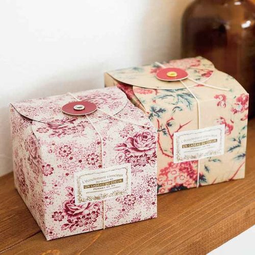 ウ゛ィンテージファブリックボックス/サラ−キューブ