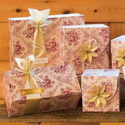 ウ゛ィンテージファブリックボックス/サラ−キューブ