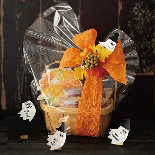 ウッドオーバルバスケット/ハンドル付−S 6個