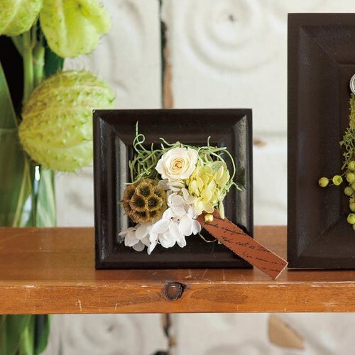 ウッドフレームダークブラウン−4 6個