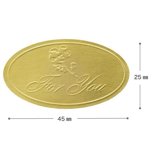 エレガントゴールドロールシール 500枚×3