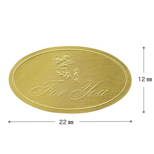 エレガントゴールドロールシール−4 500枚×5