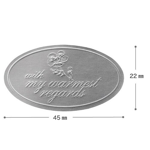 エレガントシルバーロールシール−5 500枚×3