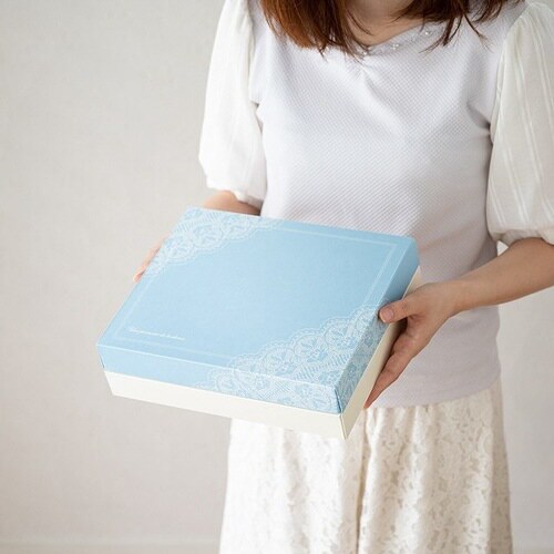 エレガントスイートギフトBOX/アクアブルー−SS