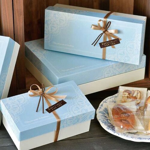 エレガントスイートギフトBOX/アクアブルー−SS