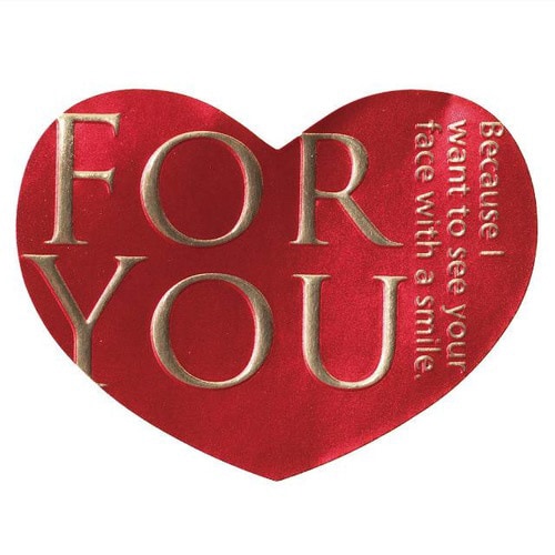 エレガントハートギフトロールシール−1500枚×2