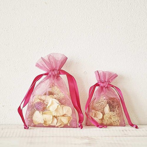 オーガンジーバッグ/モーブ−S 10枚×3