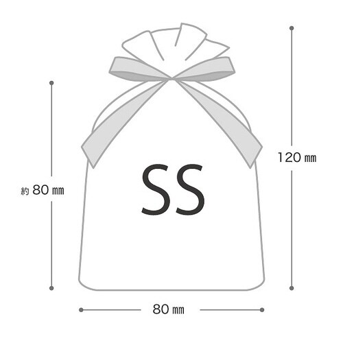 オーガンジーバッグ/モーブ−SS 10枚×3