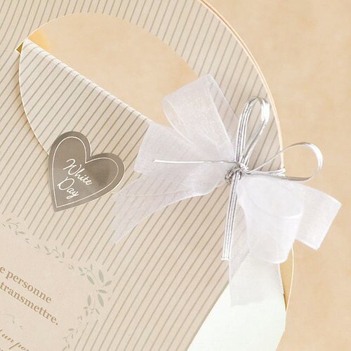 オーガンジーリボン−ホワイト15mm 1巻×5