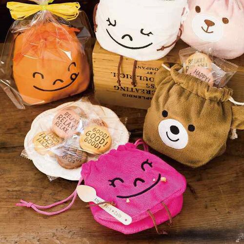 おすわりアニマル巾着バッグ/クマ−SS 10枚