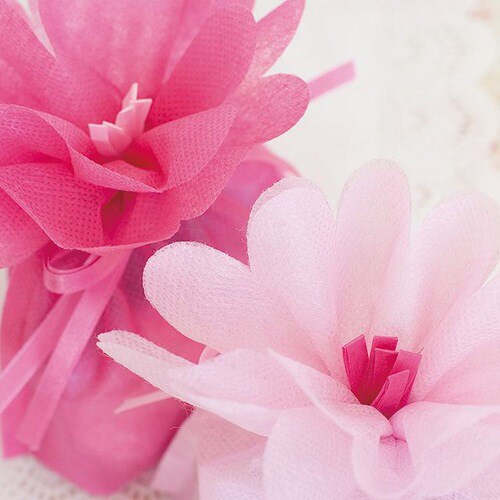 お花バッグ/ピンク−S 10枚×2