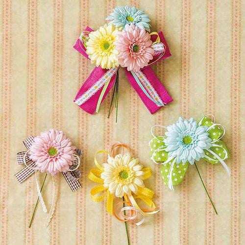 ガーベラフルリールS/ベビーイエロー2 12本×2