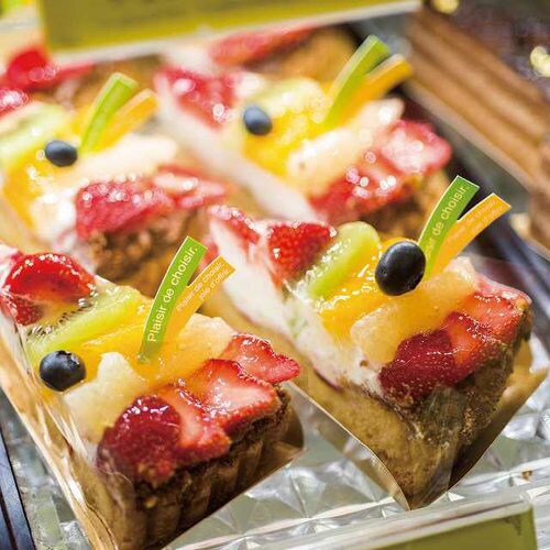 カフェオレケーキピック/グリーン−2 100枚×3