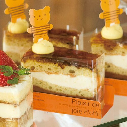 カフェオレケーキプレート 100枚×2