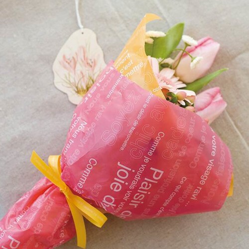 カフェオレショートPEロール−オレンジ 1巻×2