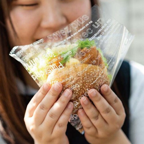 カフェオレスクエアバッグ−SS 100枚×3