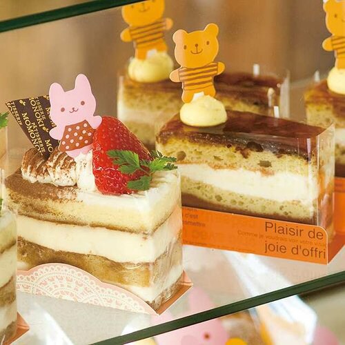 キャンディベアケーキピック−1 100枚×3