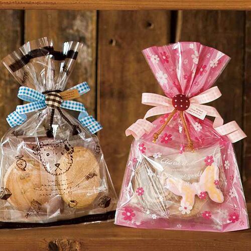 ギンガムチェックプリントカーリングリボンRE4×5