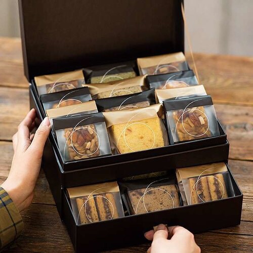 クラシカルモダン二段式貼箱−LL 4個