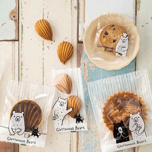 グラットンベアスイーツパック/クリア3 100×3