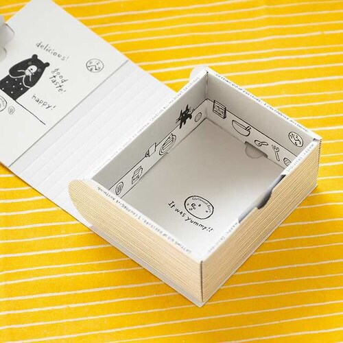 グラットンベアブック型ギフトBOX−S 10枚×2