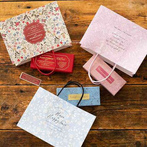 グレイスフルフラワーショコラBOX−2/ブルー×2