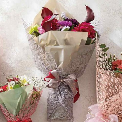 サテンリボンゴムタッグゴールド−1 10個×3