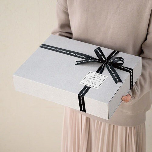 サテンリボンゴムタッグゴールド−2 10個×3