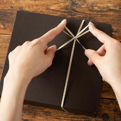 シャインリボンエレガントゴールド3mm 1巻×5