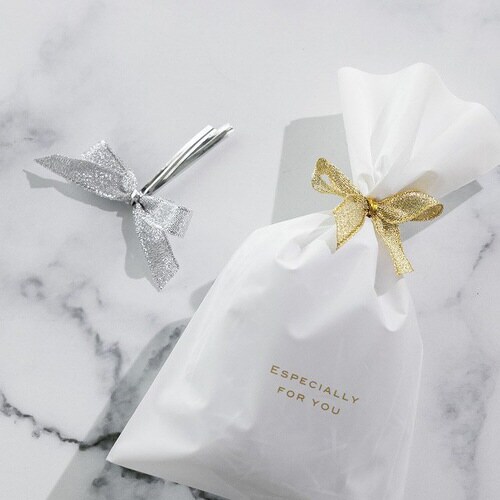 シャインリボンワイヤータイシルバー−2 50個×2