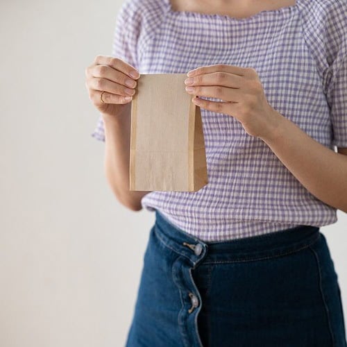 シンプルクオリティペーパーバッグ−11100枚×5