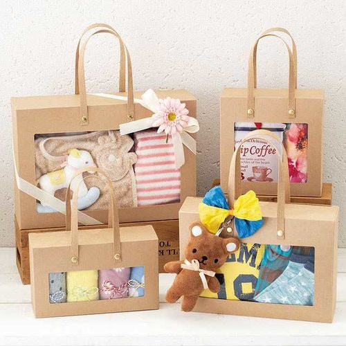 シンプルクオリティ窓付ギフトボックス−1 10枚