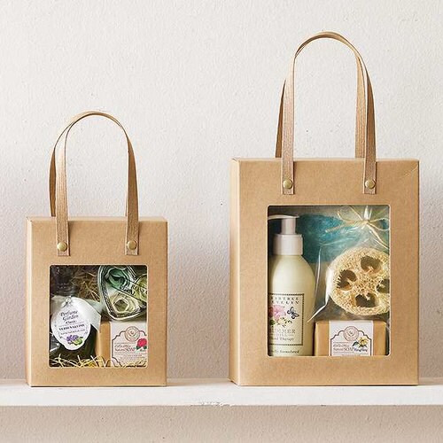 シンプルクオリティ窓付ギフトボックス−S10枚×2