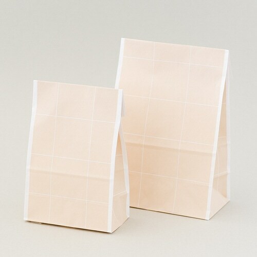 シンプルスクエアペーパーバッグ−9 100枚×3