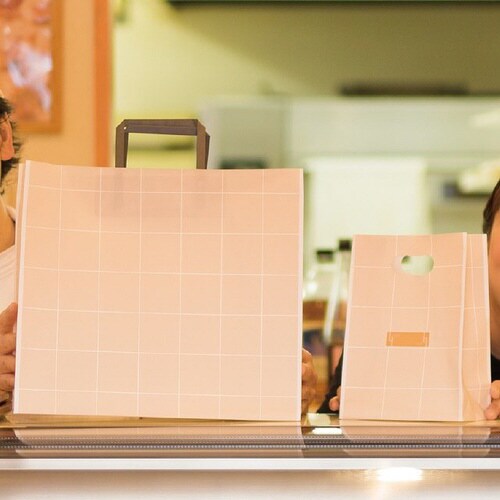 シンプルスクエアプチペーパーバッグ−S 50枚×2