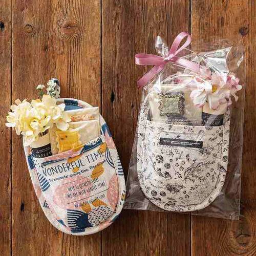 ナチュラルスカンジナビアタオルハンカチ−S 6枚