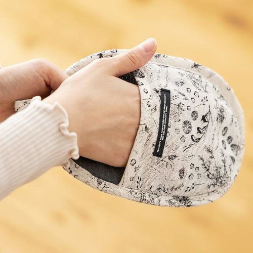 ナチュラルスカンジナビアタオルハンカチ−S 6枚