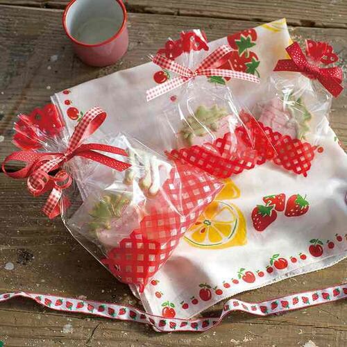 チェックOPPギフトバッグ−4 50枚×10