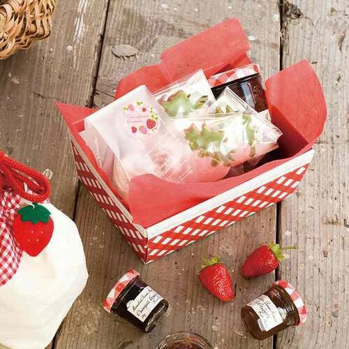 チェックペーパーギフトトレイ−2 10枚×3