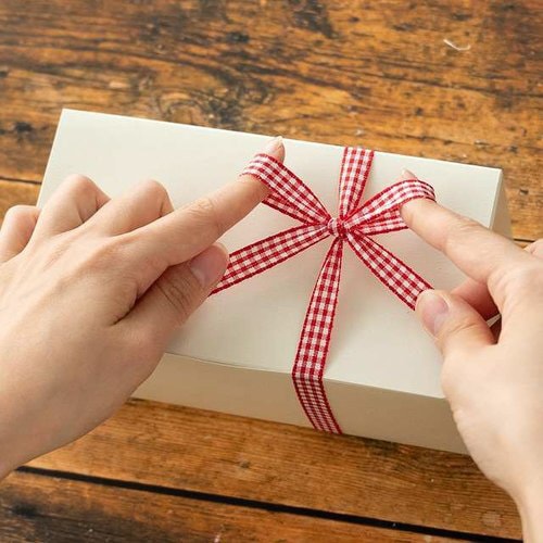 チェックリボンギンガムレッド−3 1巻×3