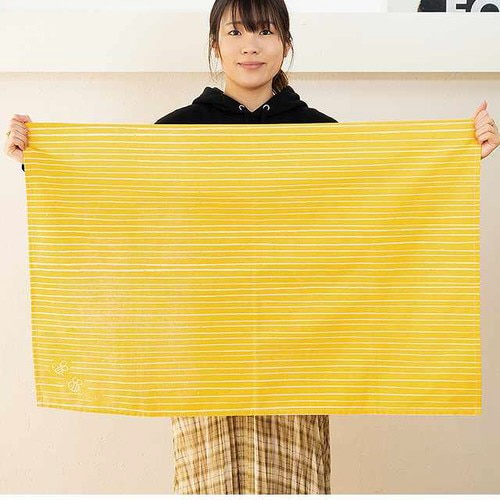 ディスプレイクロス−5/イエローストライプ1枚×3