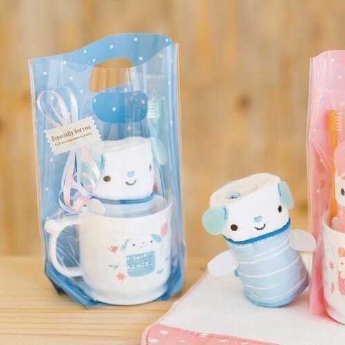 ドットPPスタンドバッグ/ブルー−2 50枚×3